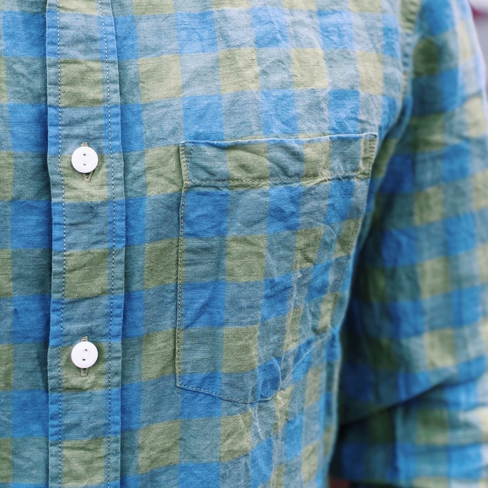 J CREW men’s medium slim fit button - Picture 6 of 7